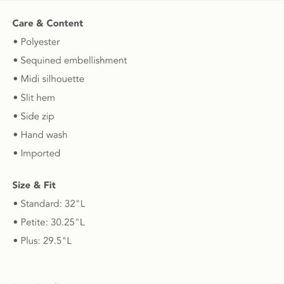 Anthropologie NWT Maeve Alicia Sequinned Skirt Size SP. - Picture 5 of 16